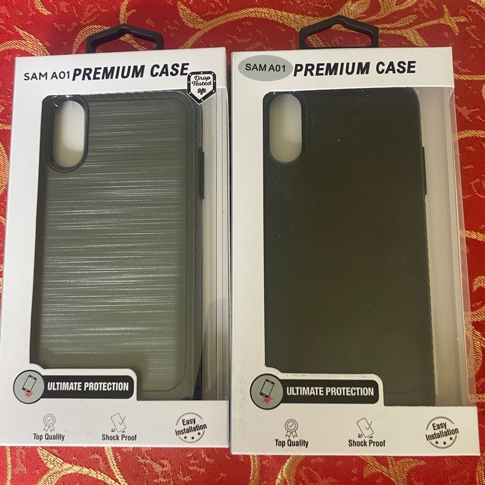 Premium Phone Case for SAM A01 - Black